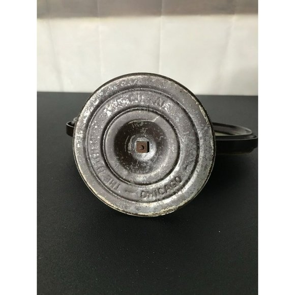 Antique Nathan M Stone Chicago Oval Metal Frame Family Photo Baby & Girl - Picture 8 of 11